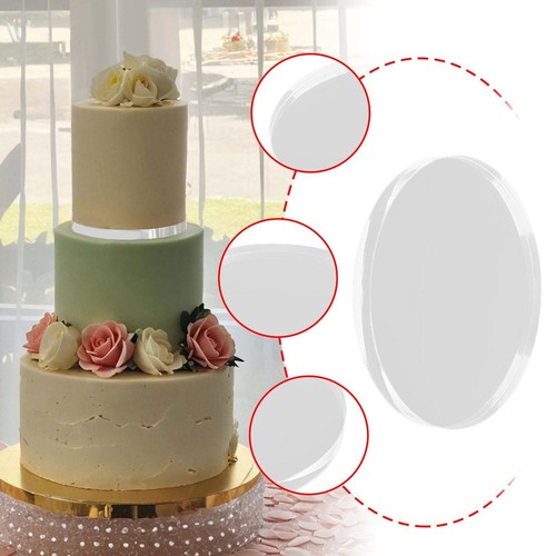 Cake separator plate clear - cake,