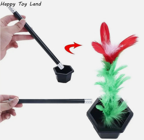 Magic wand flower trick - to, toy
