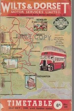 WILTS & DORSET BUS TIMETABLE