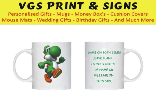 Yoshi mario bros - mario, personalised