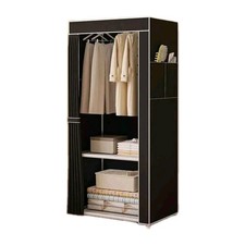 Large Fabric Canvas Wardrobe
