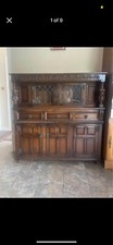 Vintage Old Charm Carved Oak