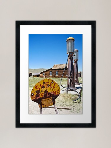 Old gas pumps - old,