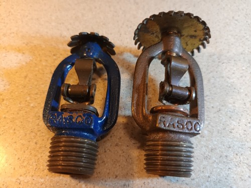 Vintage rasco fire sprinkler - fire,