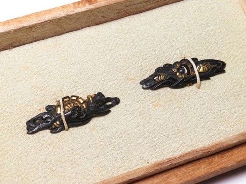 Shakudo japan antique edo - shakudo,