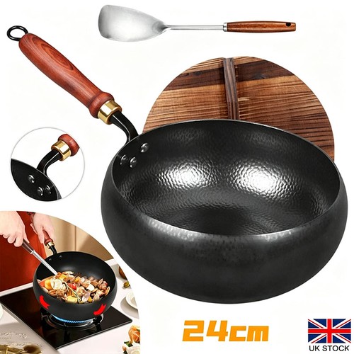 24cm iron pot belly shaped - iron,