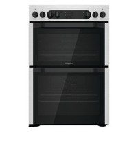 HOTPOINT Multiflow HDM67V9DCX/UK 60 cm Electric Ceramic Cooker -