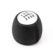 Gear Shift Lever Knob For Alfa Romeo 147 156 166 GT 6 Speed Manual Stick Leather