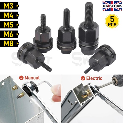 5pcs hand rivet - 5pcs, nuts