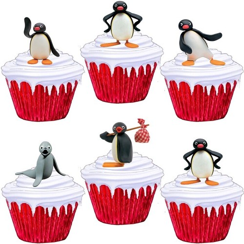 Pingu penguin stand - penguin,