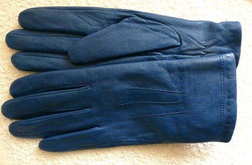Gloves ladies blue - blue., medium