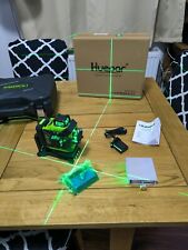 Huepar 4D 16 Lines  Laser Level Self-Leveling 360 Cross Line Green Beam 704CG