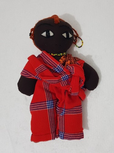 African handmade cloth doll - handmade,