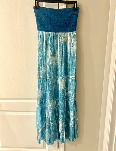 Chaudry strapless smocked - strapless,