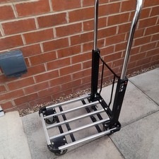 Extendable Collapsible Aluminum Platform Hand Cart Truck Dolly Sturdy 220LBS