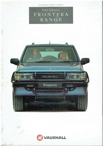 Vauxhall frontera 2 4i - frontera, &