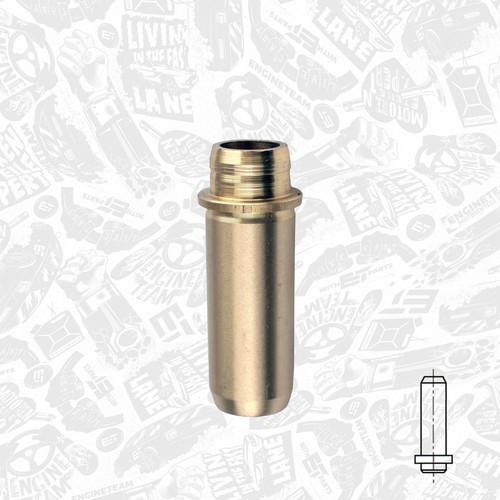 Valve guide audi seat - audi, 1,6