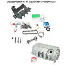 Oil pump against module - pump,