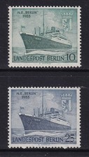 GERMANY 1955 West Berlin Ships