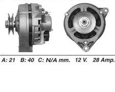 WAI Alternator 28AMP for
