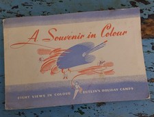 Vintage Butlins Souvenir Postcard Set. 1930s/40s. Clacton & Filey.