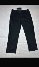 Harley Davidson Men’s Black Work Trousers W38 L32 Jeans - New