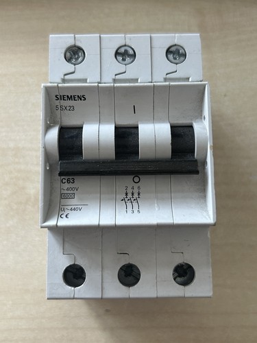 Siemens 5sx23 amp type c - siemens, 63