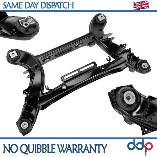 Rear axle subframe - axle,
