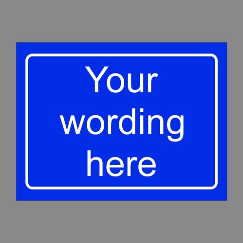 Custom made personalised sign - custom,