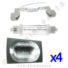 4 x COMPLETE LAMP KITS -