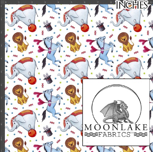 Circus animal fabric 100 - animal,, fabric,