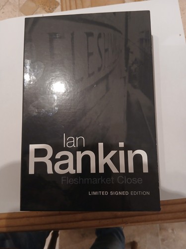 Ian rankin signed fleshmarket - ian,