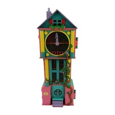 Teeny Weeny Families Grand Hotel Clock Playhouse Only 1995 Vivid Imaginations