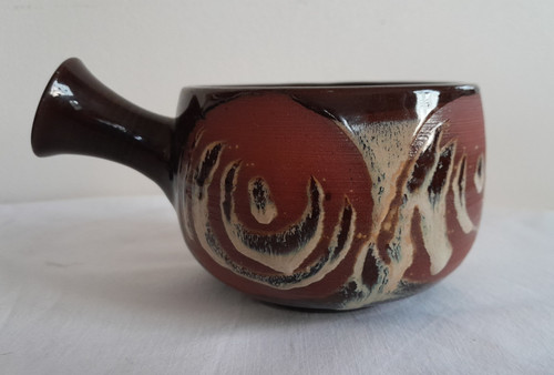 Vintage alvingham pottery soup - pottery,