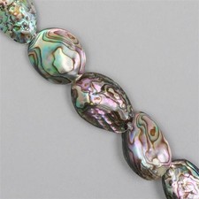 Abalone Large Shells from Approx 23x17mm to 26x18mm 15 shells