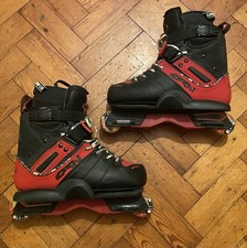 Deshi “Bloody Mary” Aggressive Inline Skates Size 9 UK 43 Super Rare Near Mint