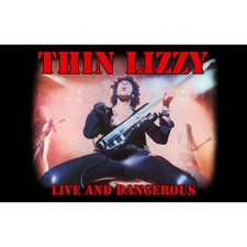 Thin Lizzy Poster Live And