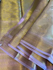 Elegant Tissue Silk Saree – Ideal for Parties & Special Occasions 