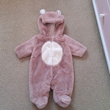Next Baby Girl Bunny Pramsuit