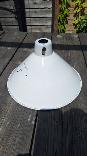 Factory enamel light - enamel, shade