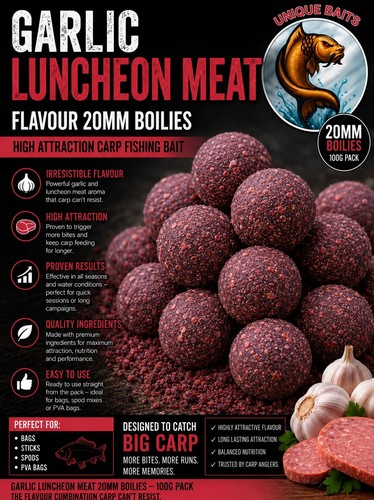 Garlic luncheon meat flavour - garlic,