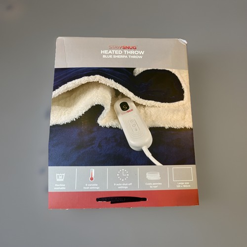 Lakeland heated throw blanket - heated,