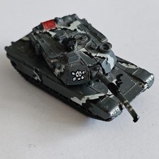 Micro Machines Military Army Tank Abrams M1A1 Grey Urban Camo Terror Troops