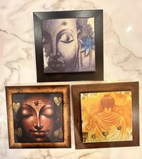 Buddha wall art frames - beautiful, meditative pieces spiritual inspiration!