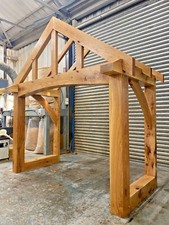 Oak Porch "THE MALVERN"  Solid