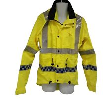 Yaffy Cycling Jacket Hi Vis Hi Viz Waterproof Security Ex Police Emergency Bike