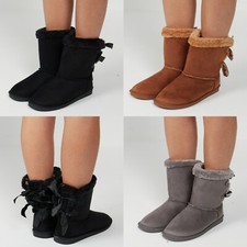 LADIES WOMENS FLAT MID CALF