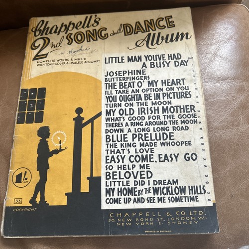 Chappell 2nd song - chappell's, and
