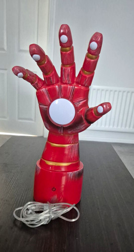 Marvel iron man gauntlet - iron, led