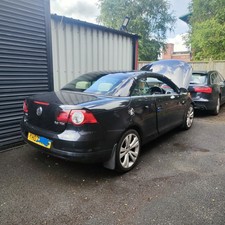 VW EOS CONVERTIBLE 2.0TDI BMM BREAKING GEARBOX JPJ SEMI AUTO BLACK LC9X 2007